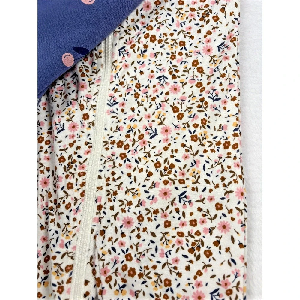 Pekkle 2-pack Sleepers - Cherries & Flowers - 24M - NWT